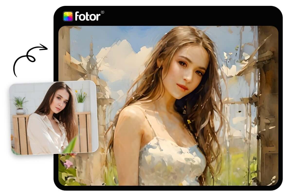 Générer instantanément des images IA avec le générateur d'image IA à partir d'une image gratuit de Fotor