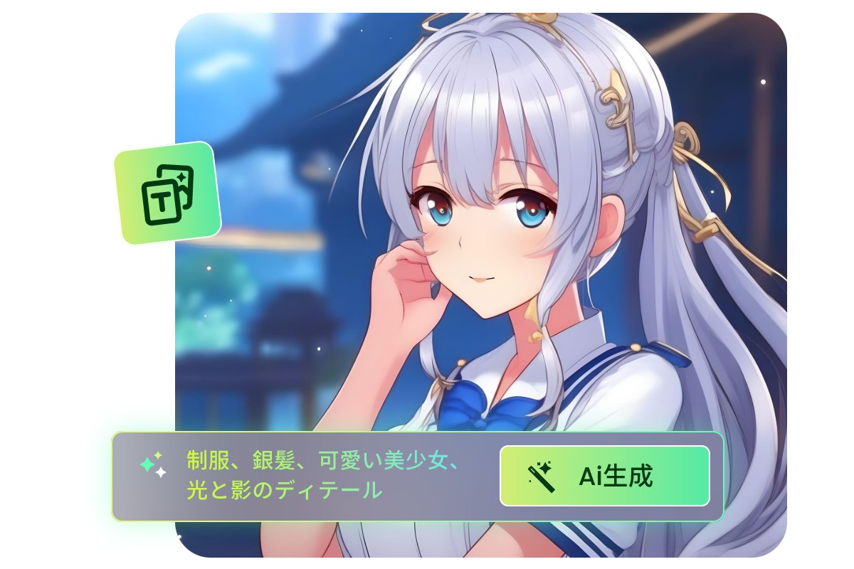 簡単で大人っぽいアイコンメーカー