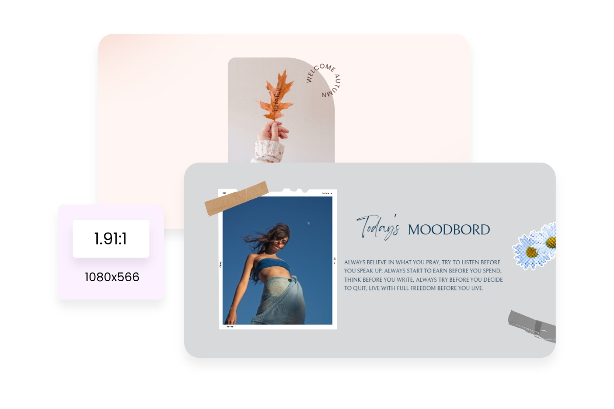 Instagram post landscape format and size