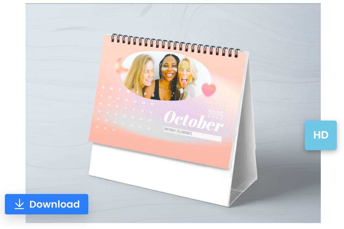 Créer un calendrier personnalisé à personnaliser et imprimer avec le créateur de calendrier de Fotor