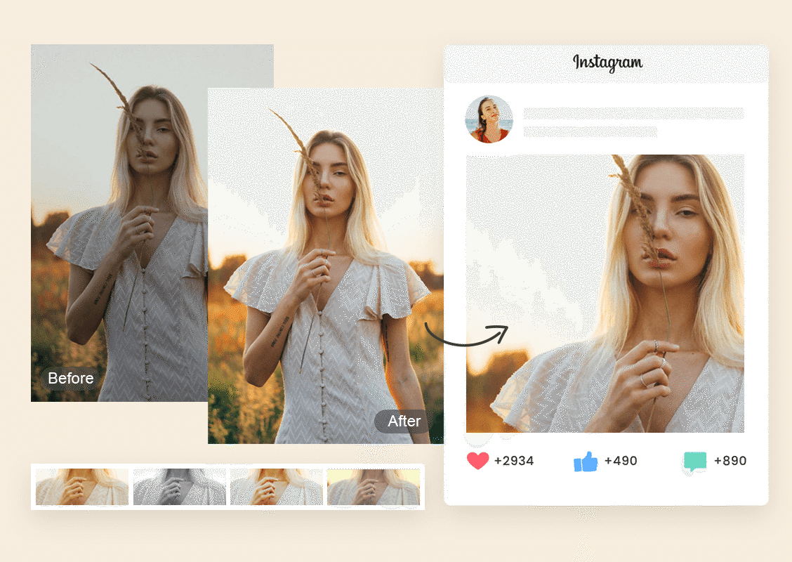 Powerful Instagram image editing options