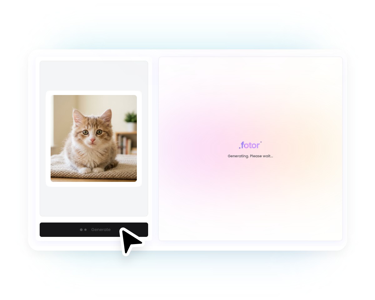 Processus pour transformer une image en coloriage gratuit avec une barre de progression de génération