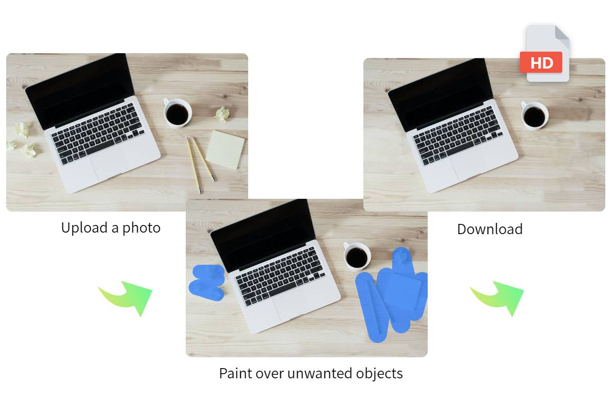 Eliminare gli oggetti indesiderati dalle foto in modo facile e veloce con la gomma fotografica online gratuita di Fotor