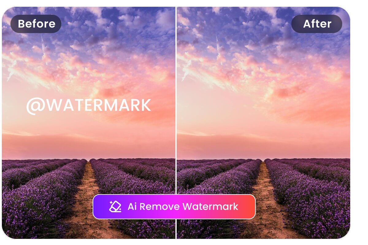 Remove watermark from video automatically in seconds using Fotor's free online AI video watermark remover