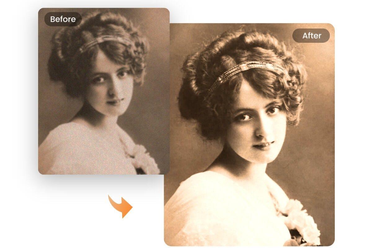 Restaurar foto antigua fácilmente