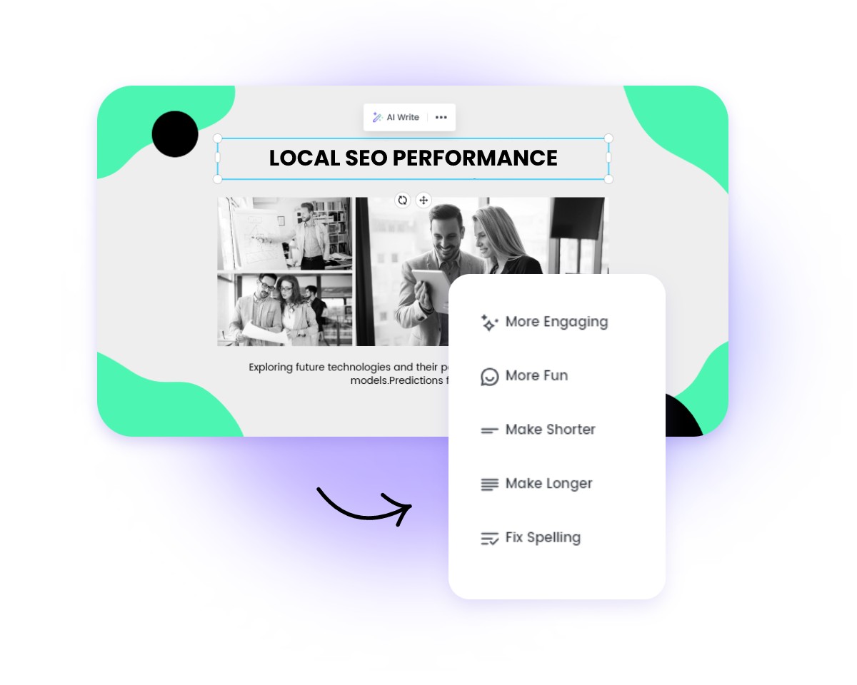 Step 2 refine and edit your SEO competitive report