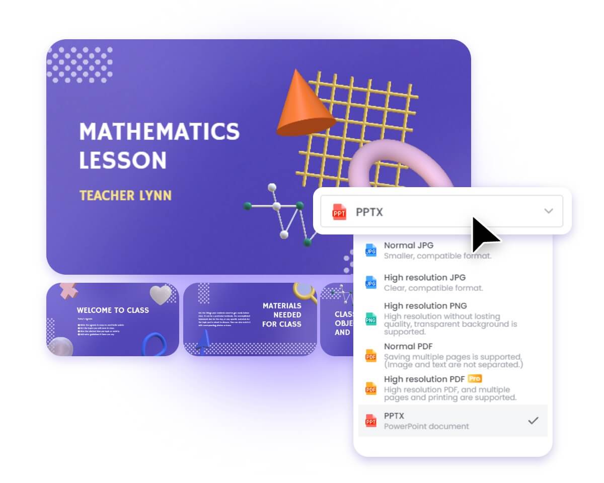 Step 4 download your ppt for free