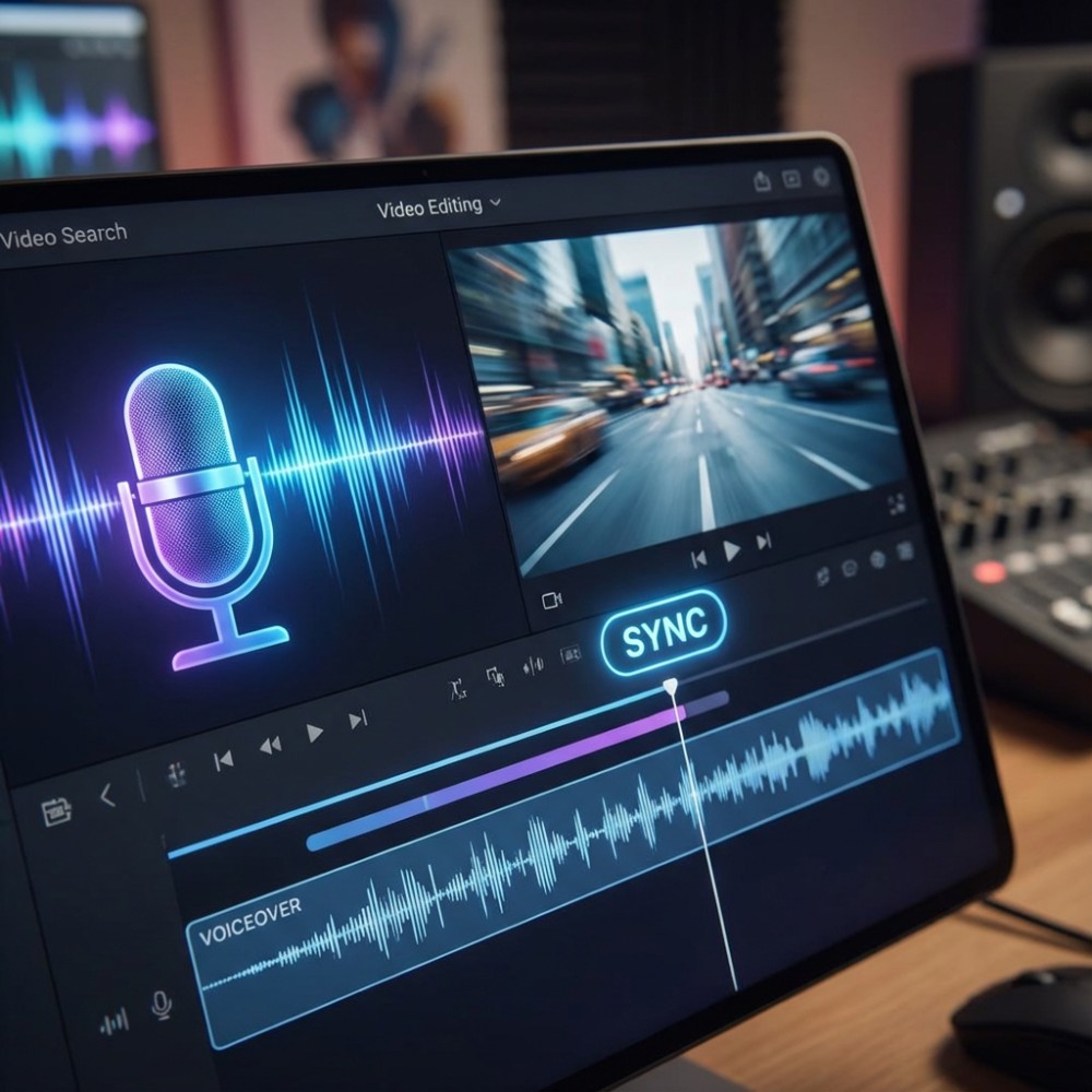 Add voiceovers to videos and short clips