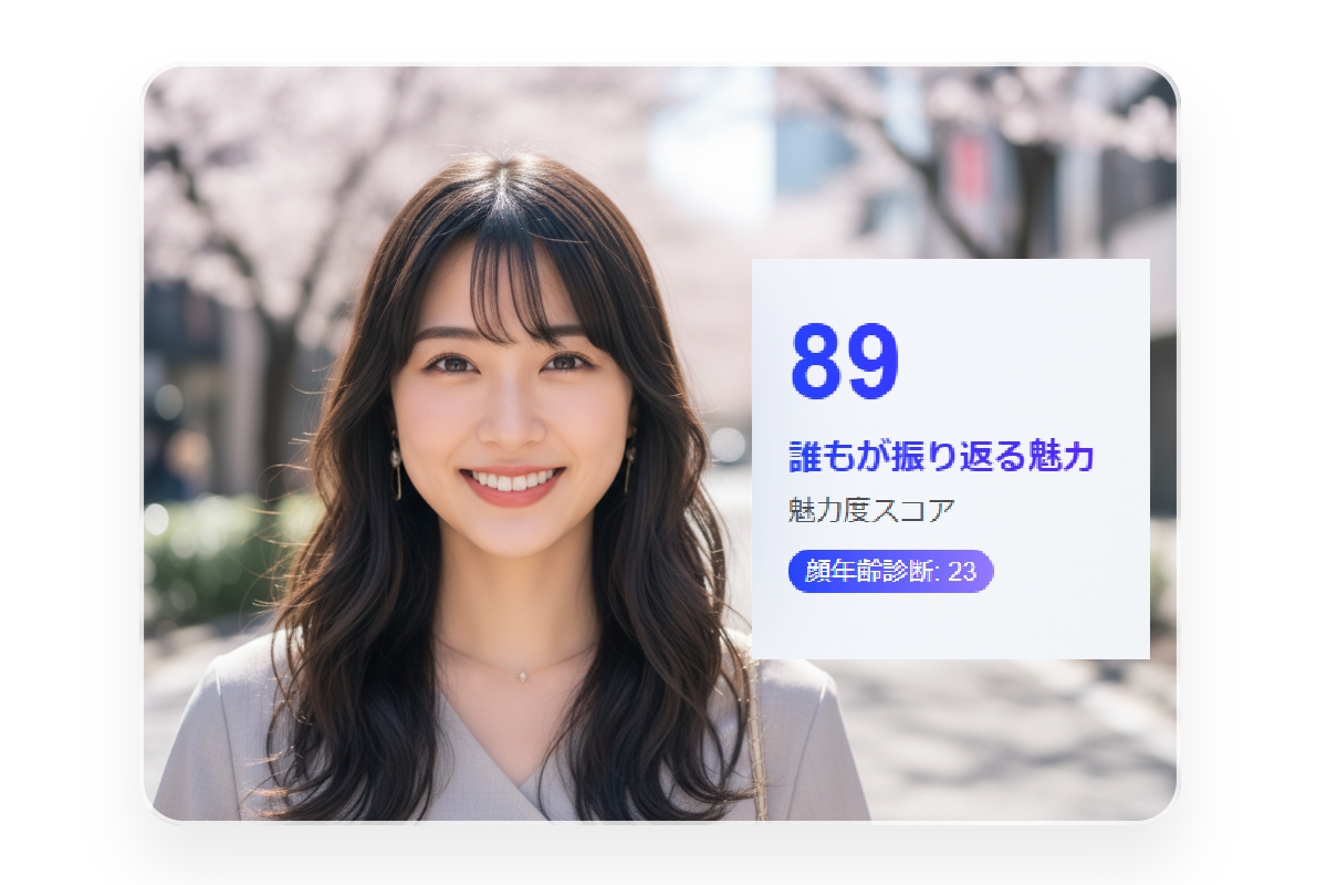 AI美人診断で新しい自分を発見！顔面偏差値からわかる隠れた魅力