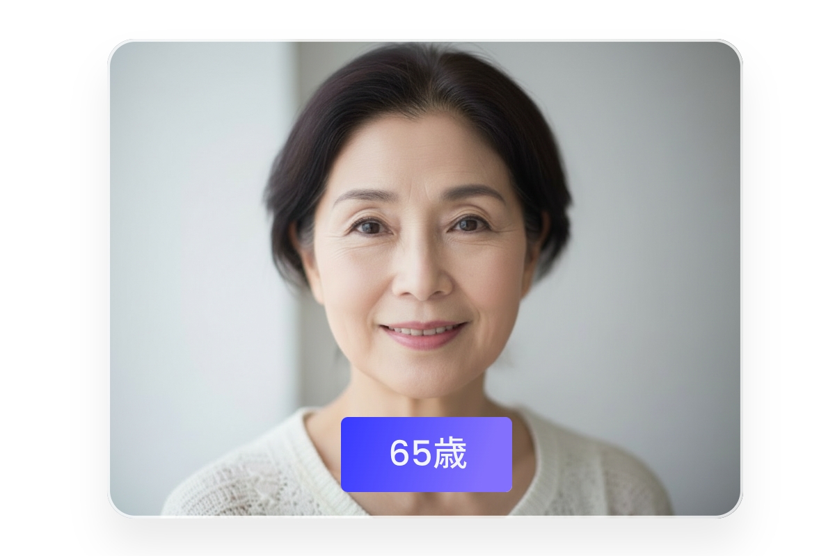 AI肌年齢診断