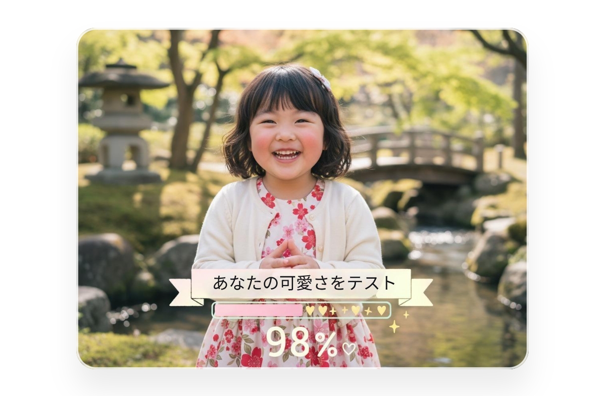 AI可愛いか診断