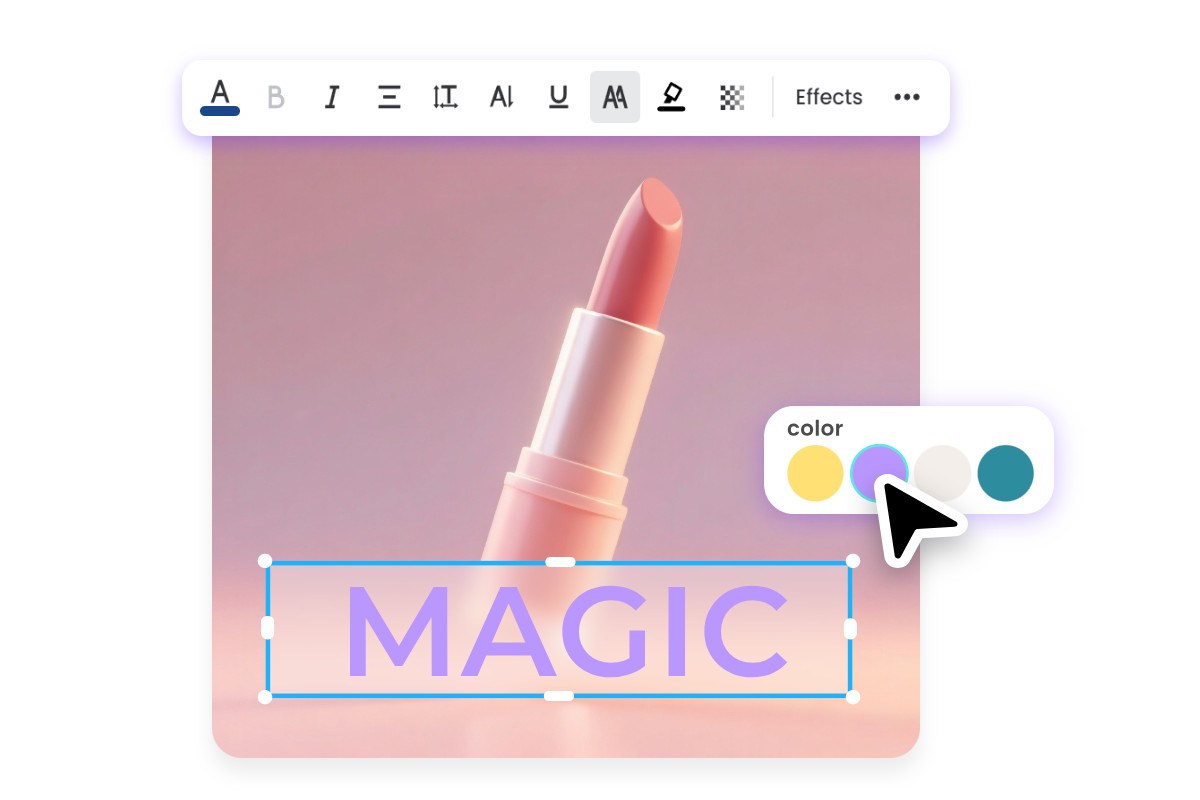 An image of editing an Instagram post image