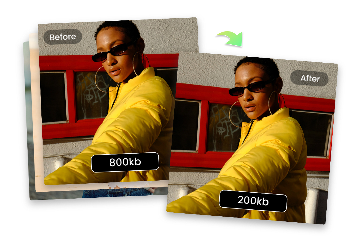 Nén hàng loạt hình ảnh jpg xuống 200kb bằng máy nén jpg trực tuyến fotor