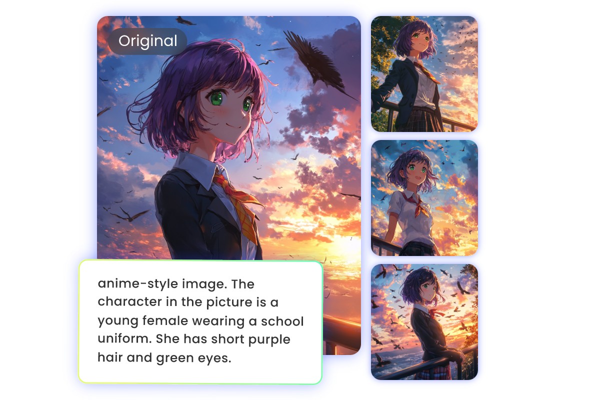 Convert image to prompt and create similar images with Fotor AI image generator