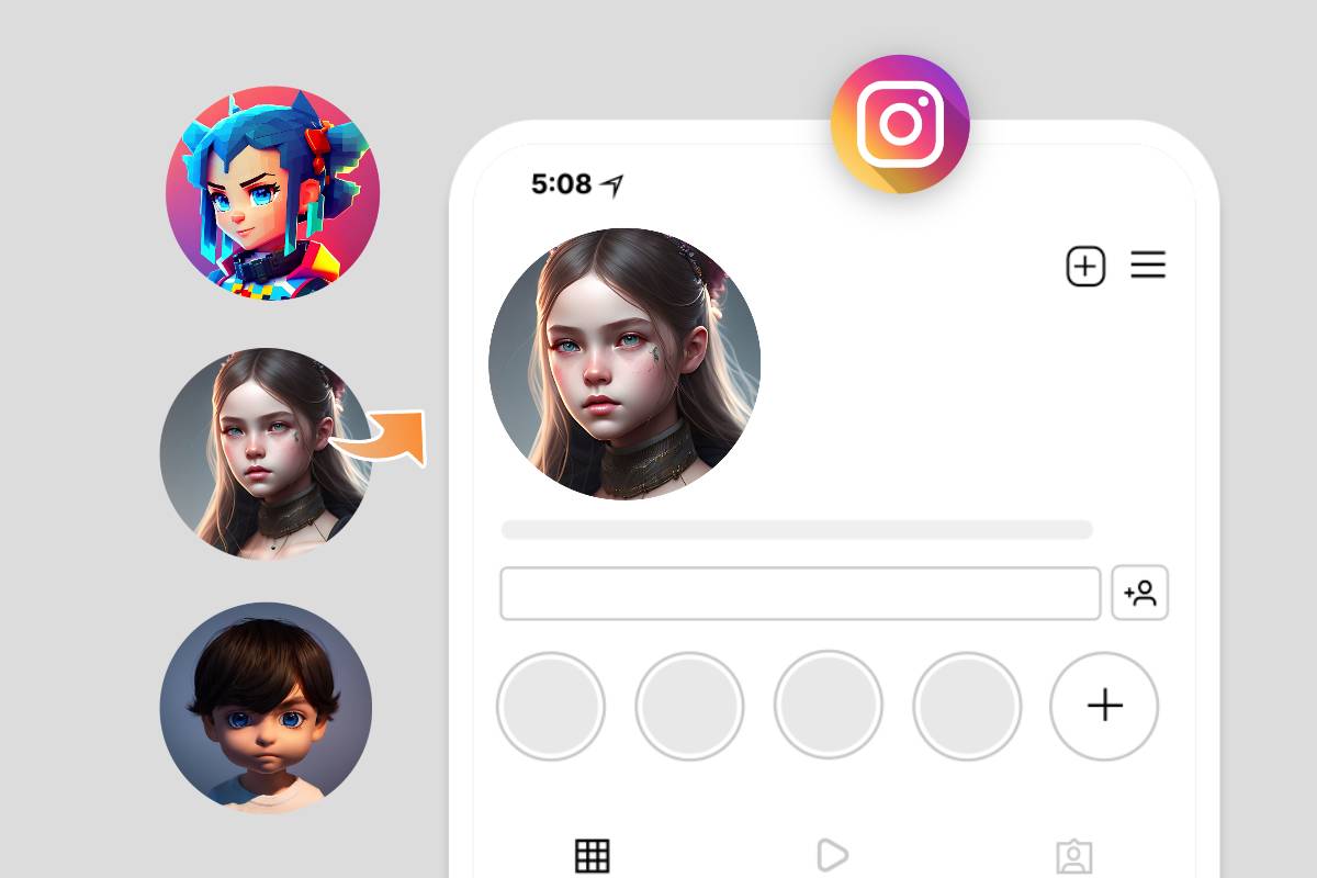 Convertir imagen de cara aleatoria en avatar de redes sociales