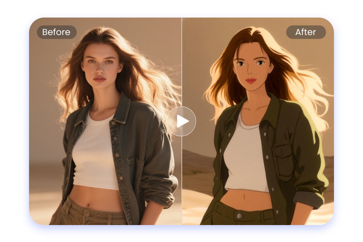 Convert video to video ai for style transfer