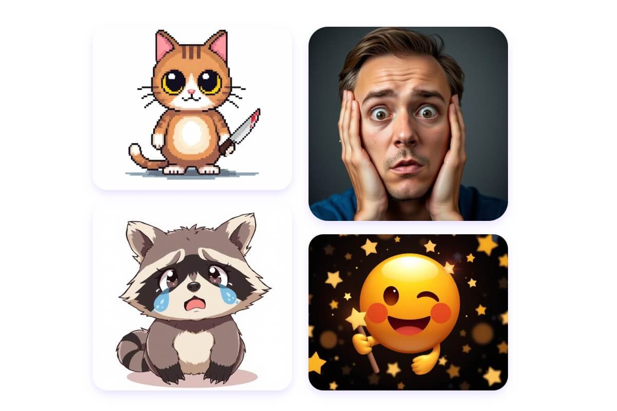 Create ai emojis in styles with fotor ai emoji generator