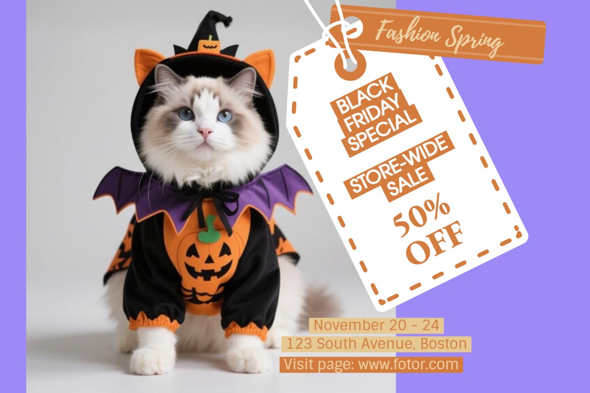 Create stylish pet apparel visuals