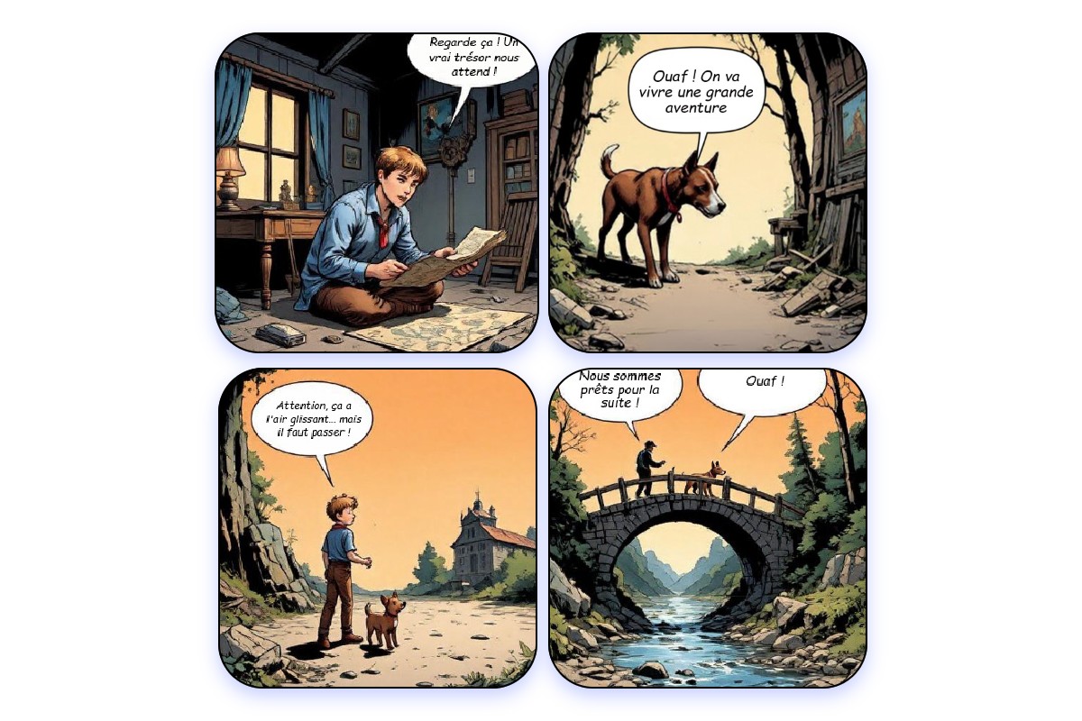 Creer sa propre bd ia comme tintin