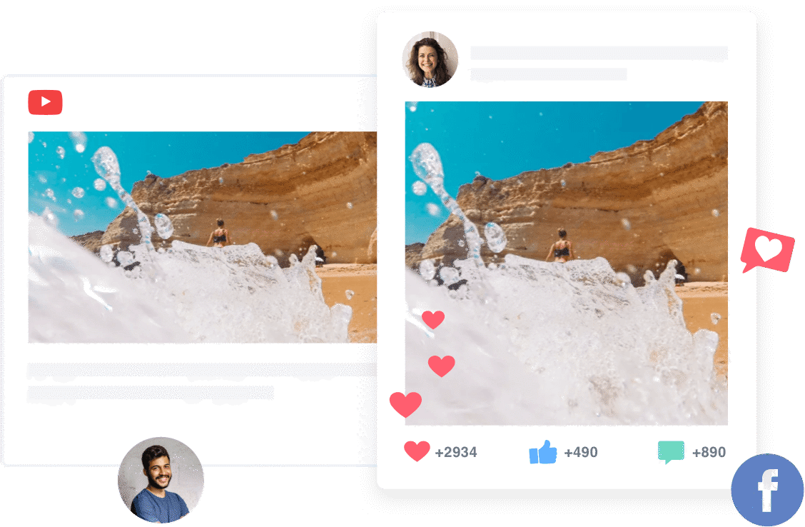 Crop images for any social media size with Fotor