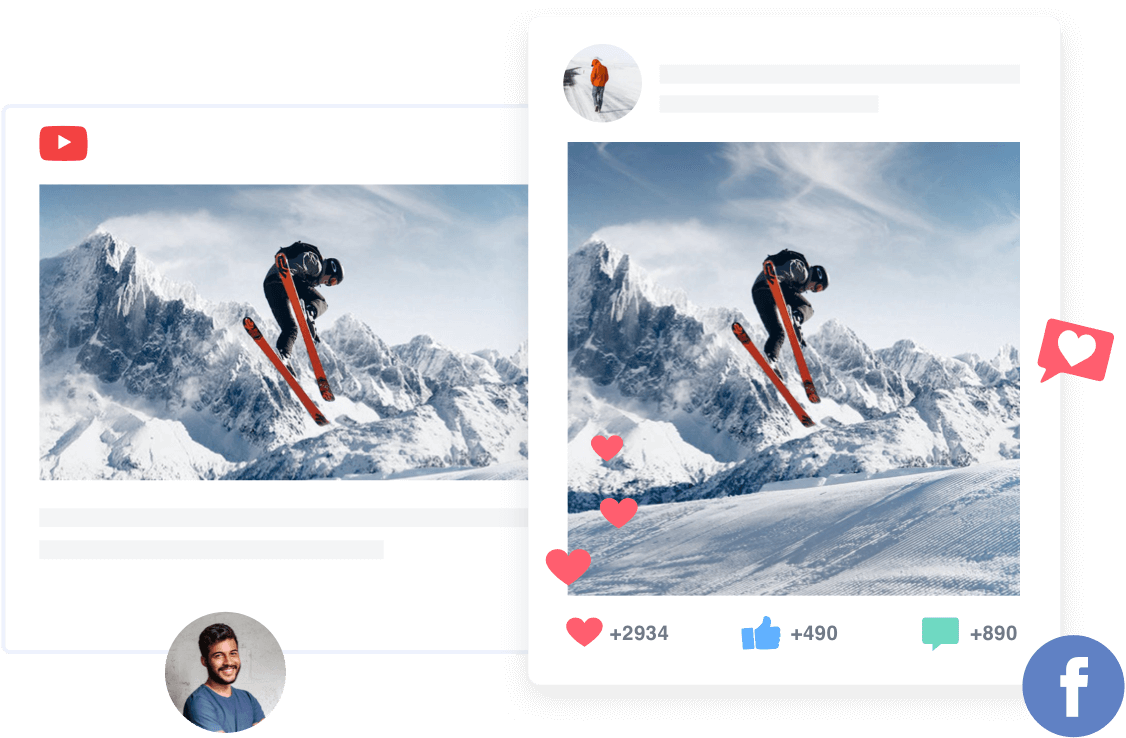 Fotorでソーシャルメディア用の写真を切り抜きます