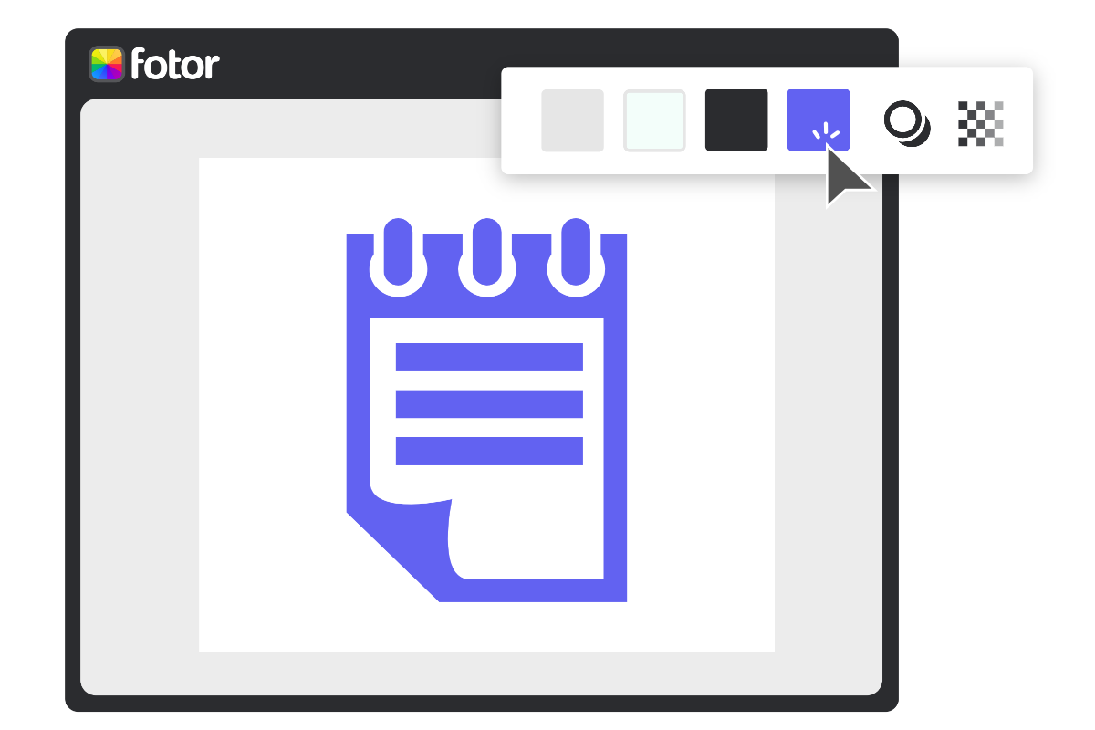 Custimize icons with fotor icon editor