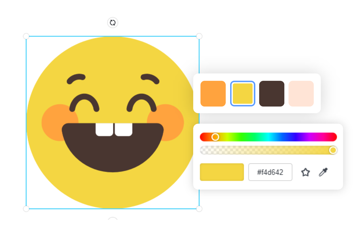 custom emoji with its basic setting
