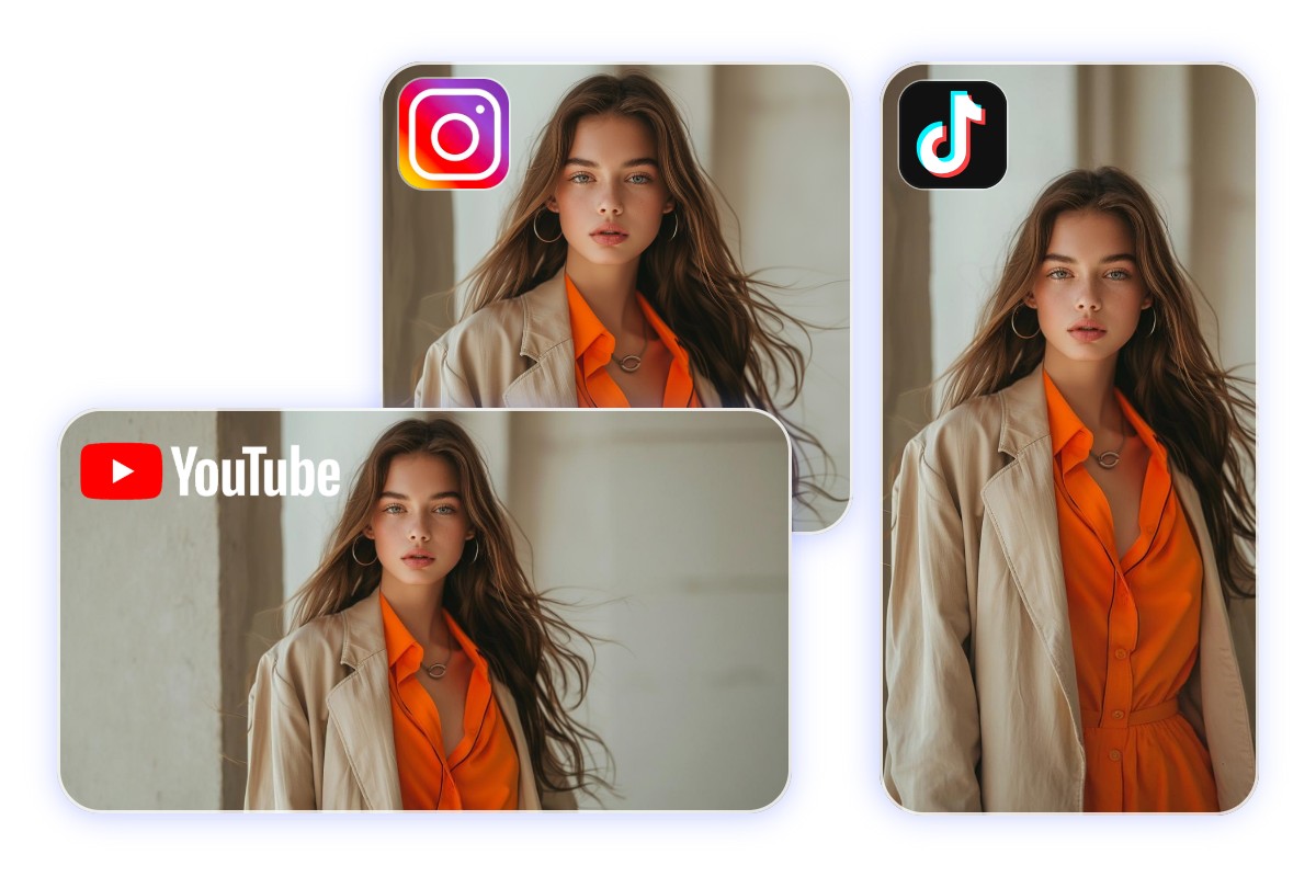 Mit Fotor kannst du deine Bilder einfach und unkompliziert in individuelle Formate ändern