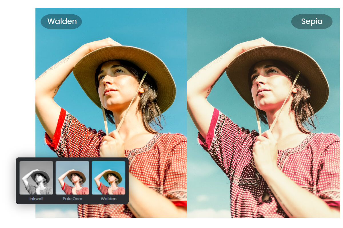 Different photo filters