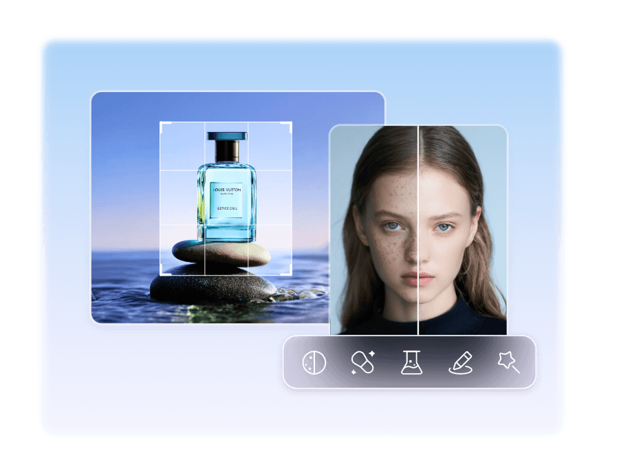 Edit photos and retouch portraits easily with Fotor free online photo editor