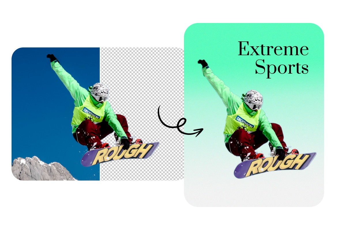 Modifier un fichier PNG transparent avec Fotor