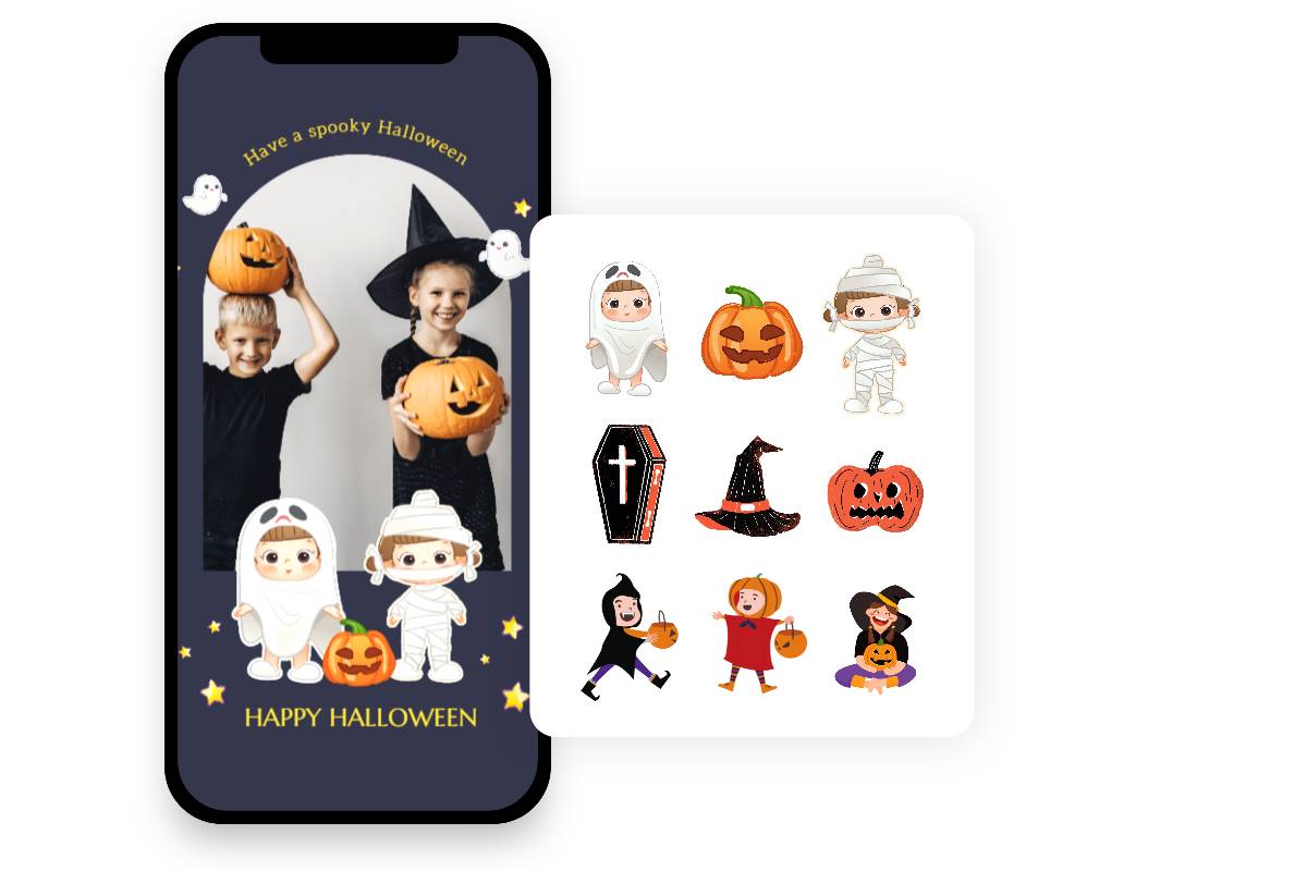 Fotor halloween photo editor app
