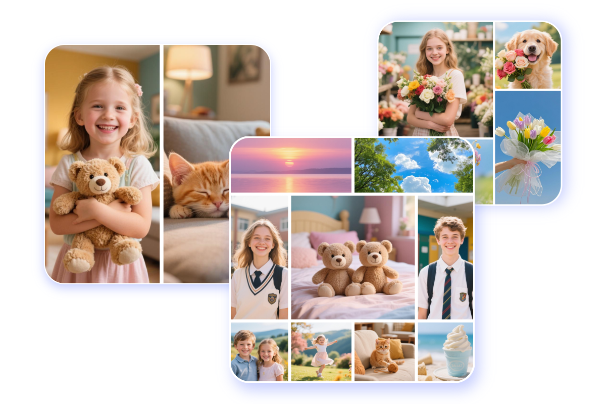 Fotor offers various gird templates