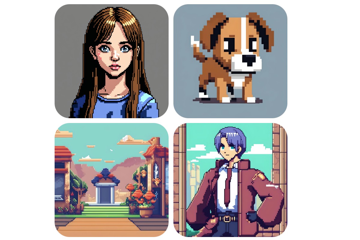 Kostenloser Online-Pixel-Art-Generator