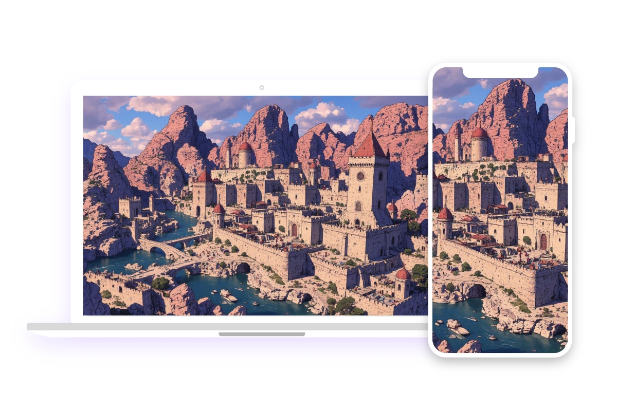 Generate ai fantasy map for rpg game ideas