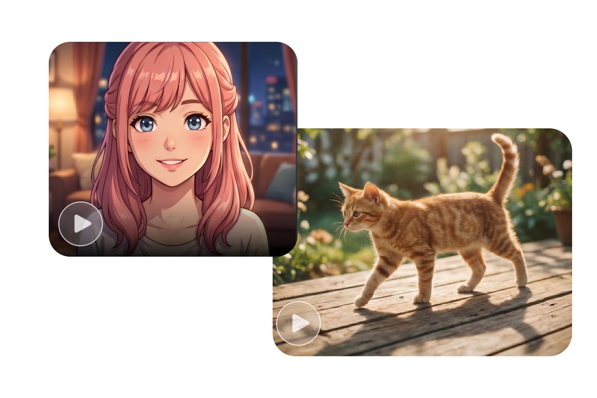 Generate ai videos in different styles and angles
