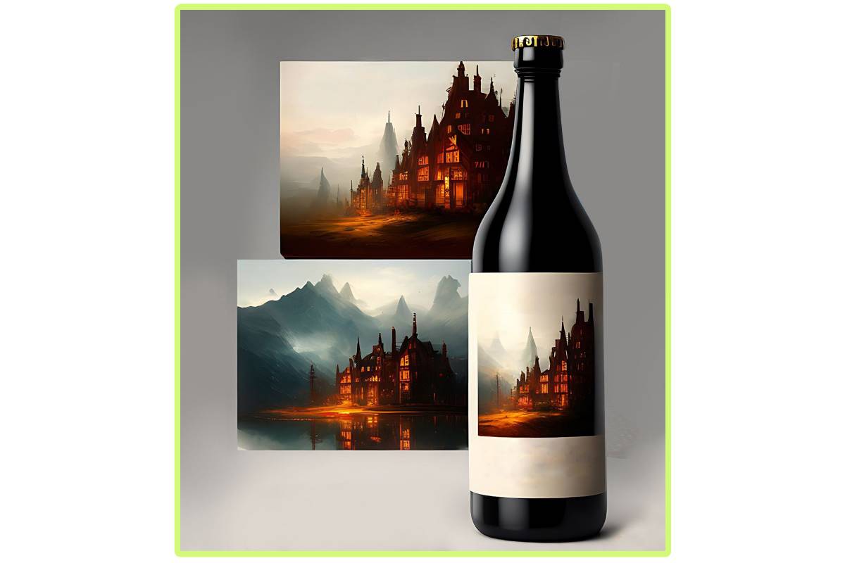 Generate product packaging design in fotor online product design tool