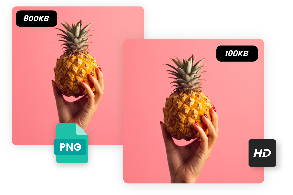 Высококачественное сжатие png в fotor png компрессоре
