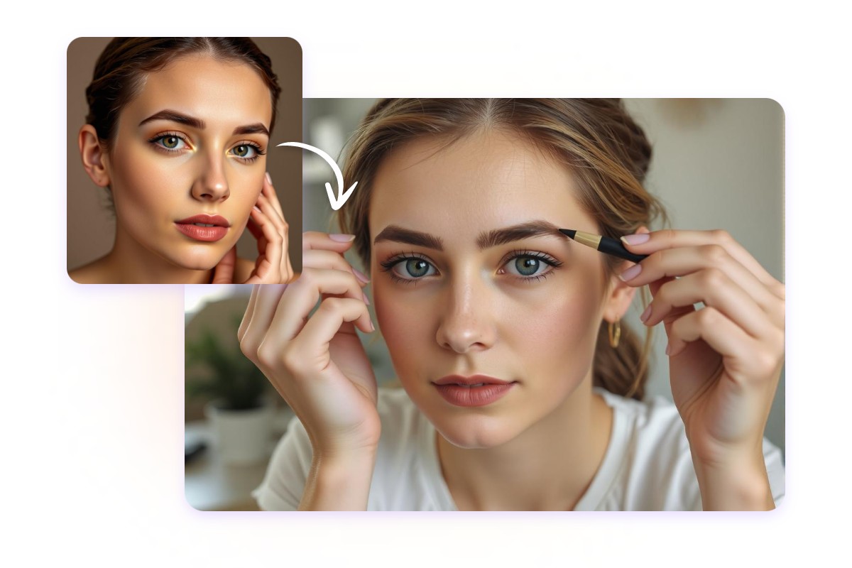 Learn makeup and get inspiration through ai makeup generator