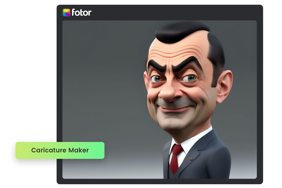 Réaliser une caricature masculine avec le générateur de caricature de Fotor