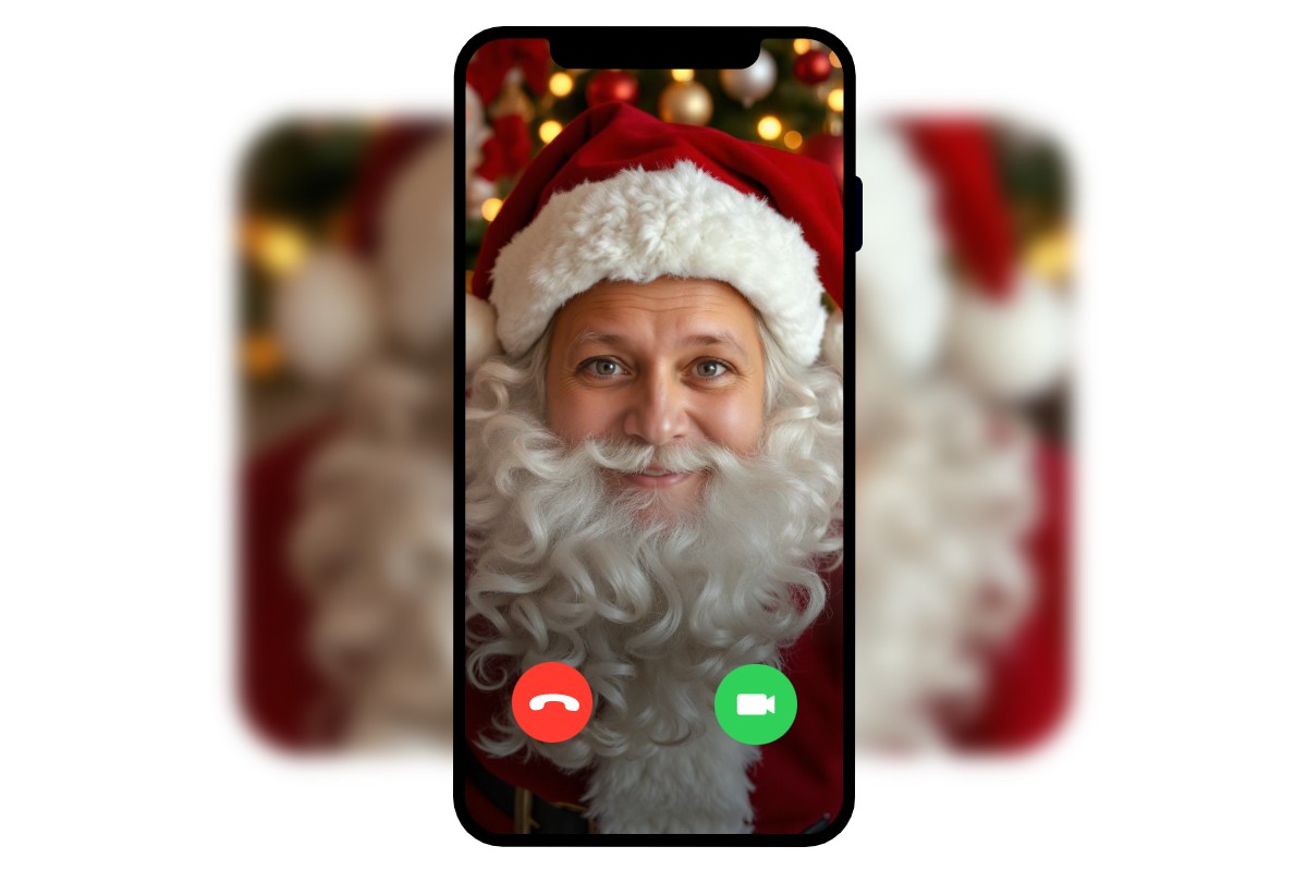 Faire un appel vidéo du Père Noël pour vos proches
