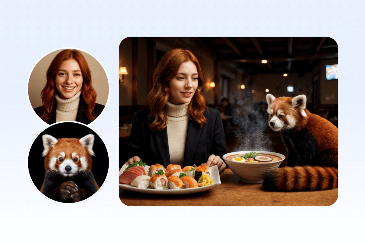 Merge content from Two images perfectly