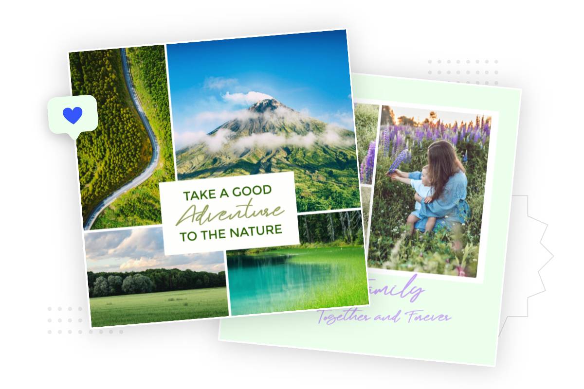 Photo book in different themes