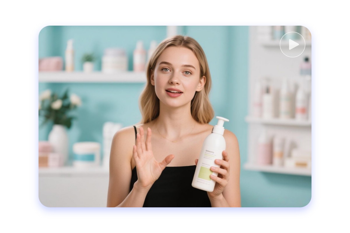 Product introduction with Fotor realistic lip sync tool