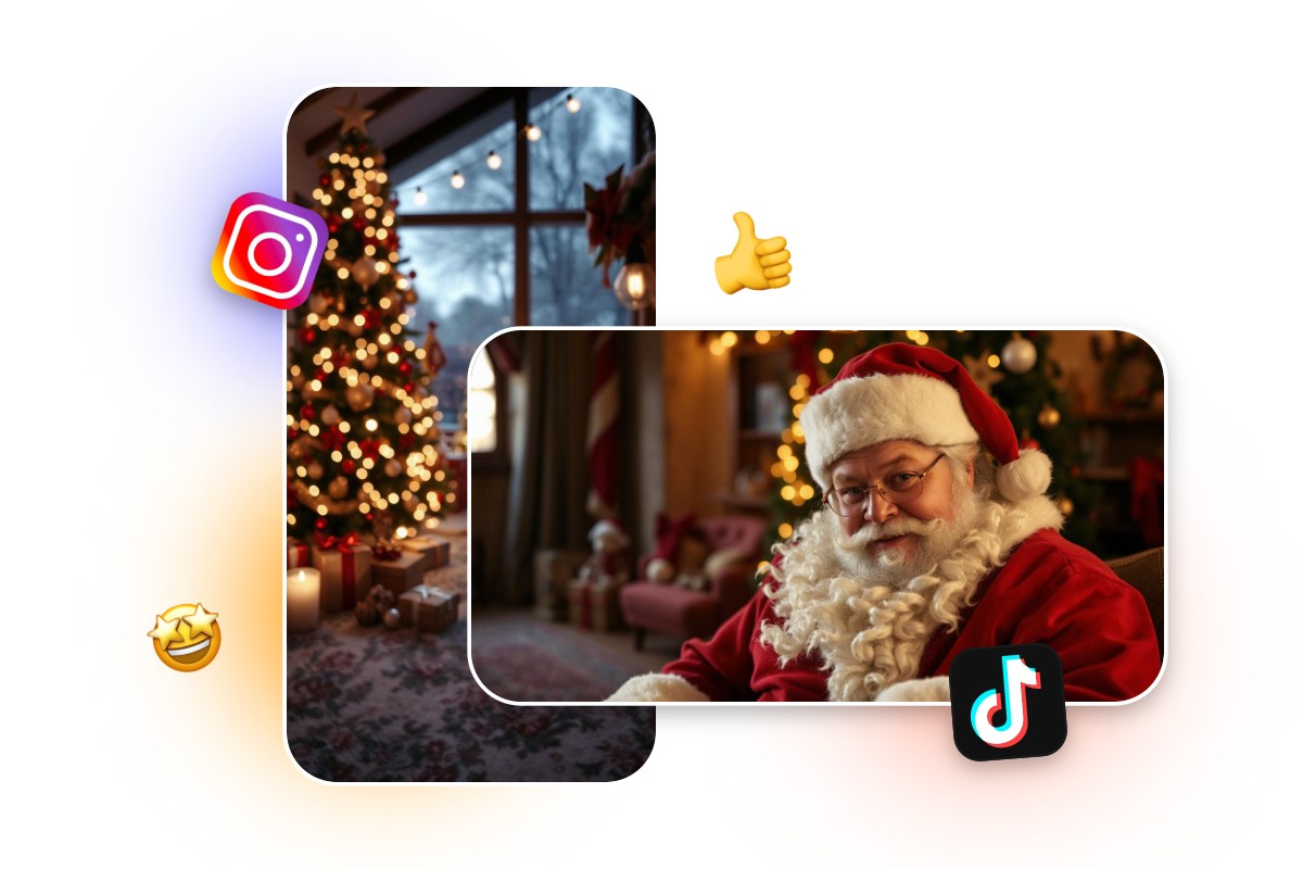 Partager votre merveilleux Père Noël IA pour le plaisir