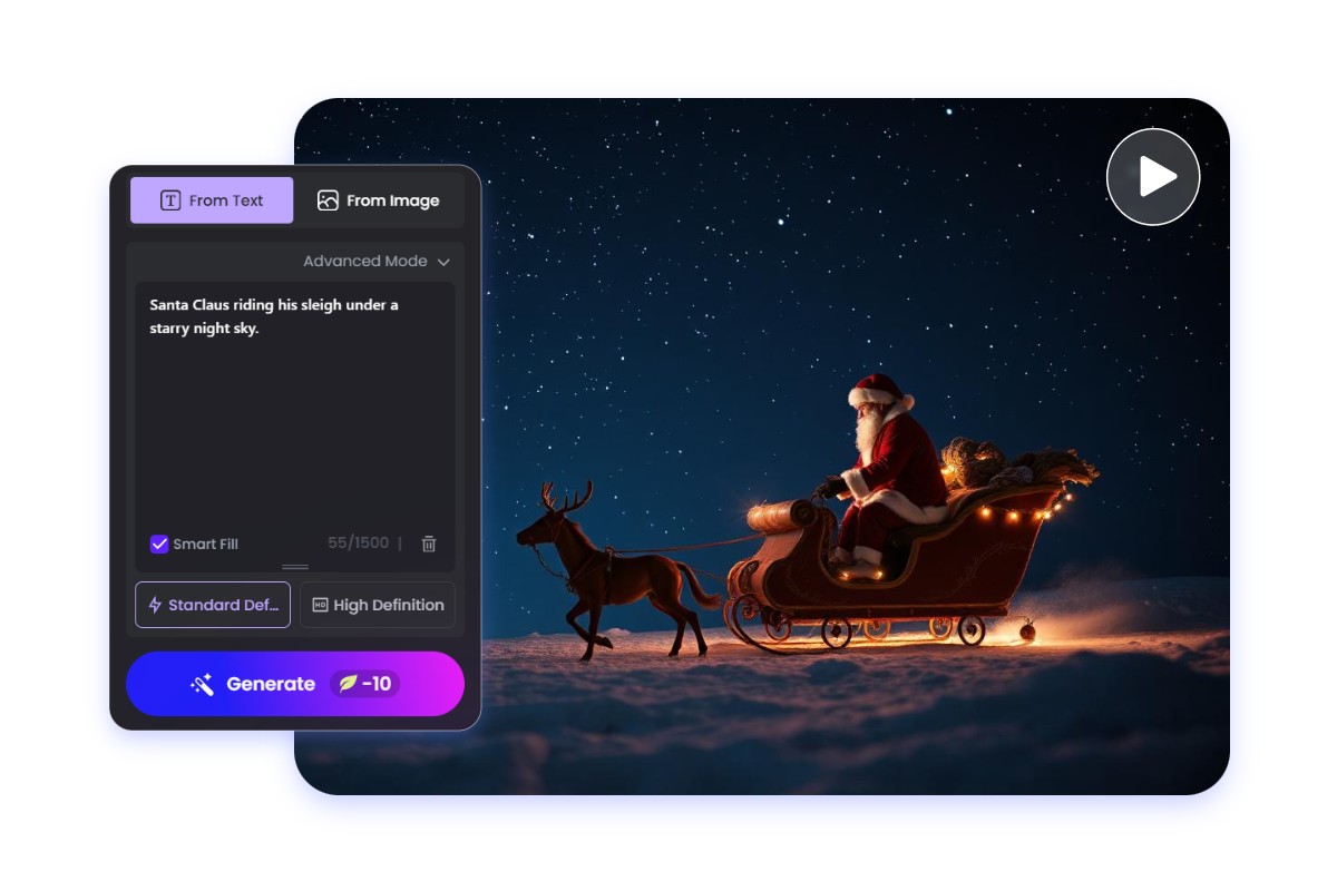 Créer un Père Noël personnalisé en un clic