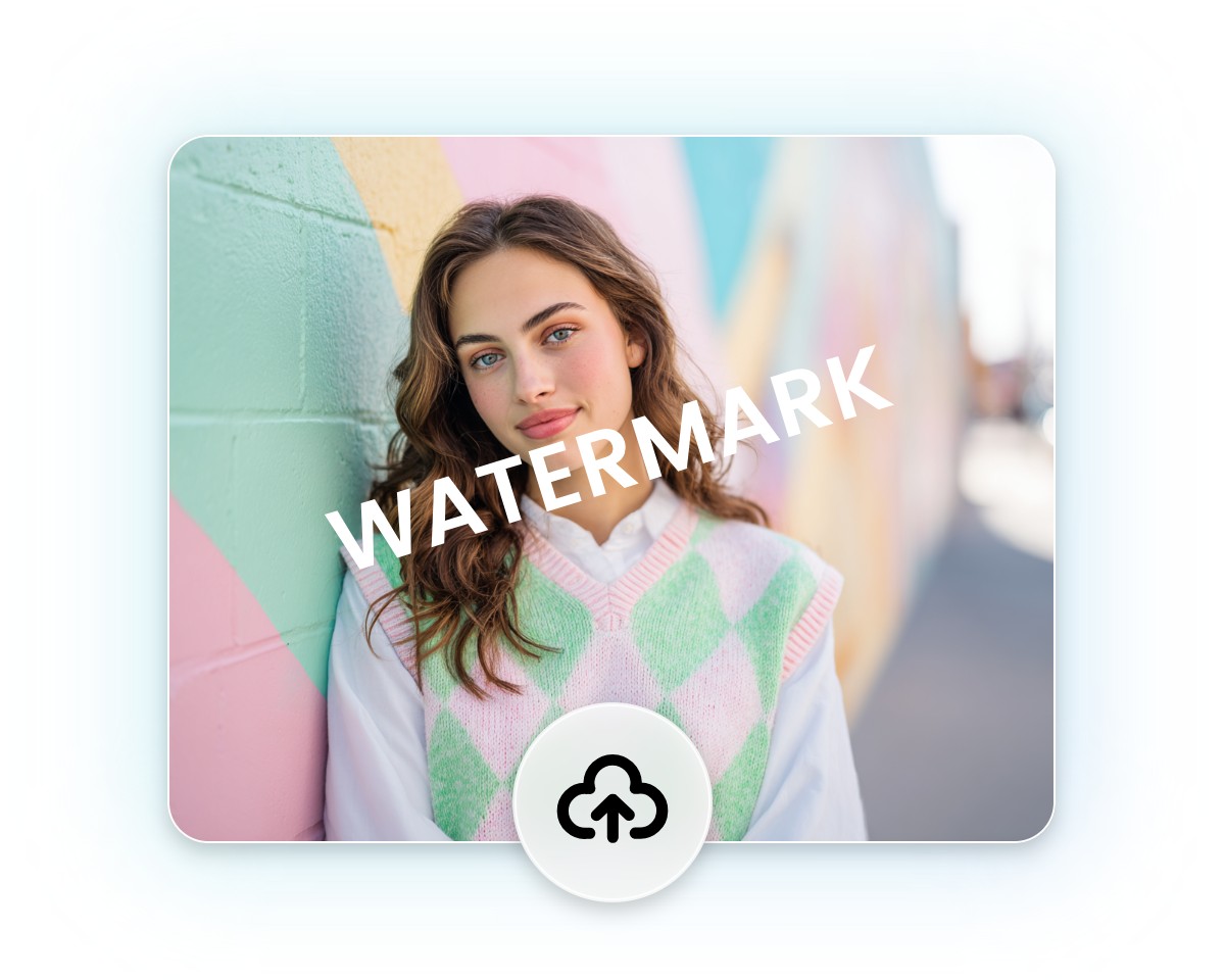 Step 1 upload a watermark photo you want to remove watermark