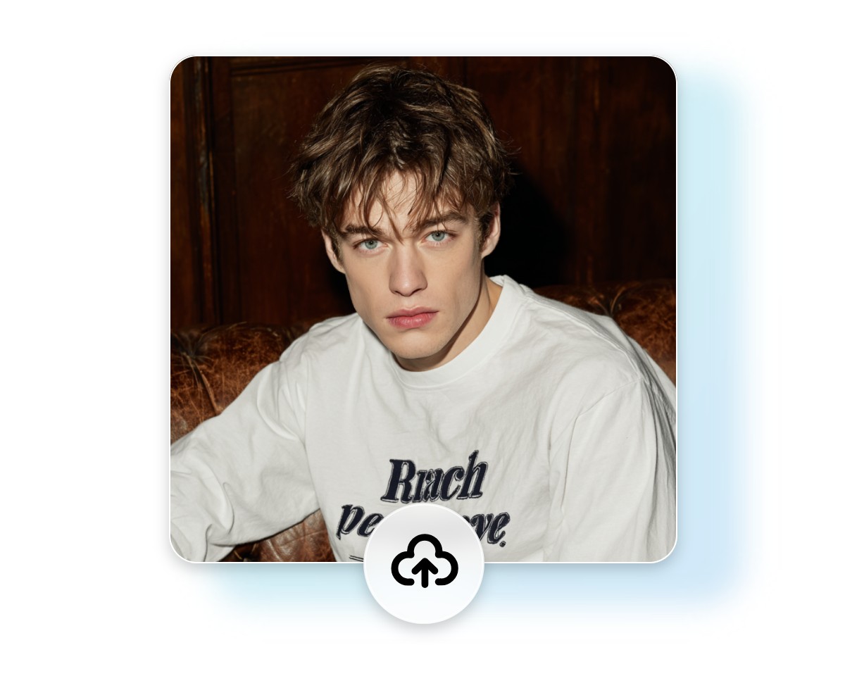 Step one to upload your photo