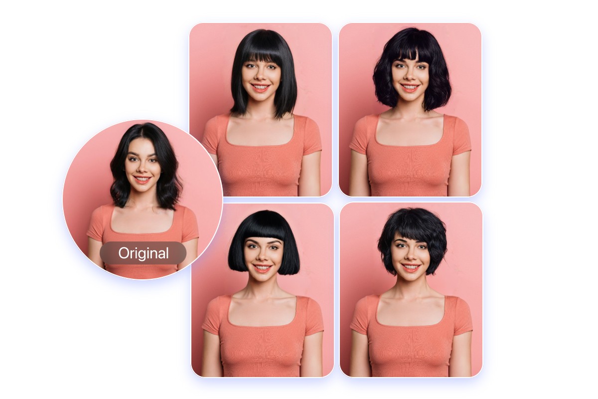 Prova acconciature sui tuoi capelli per donne