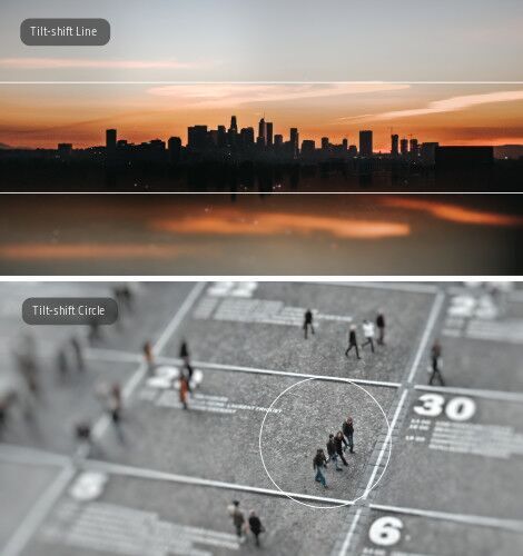Tilt shift